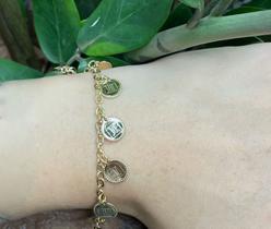 Pulseira Lisa 10 Mandamentos + Extensor