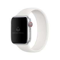 Pulseira Loop Solo Silicone Branco Compatível Com Apple Watch