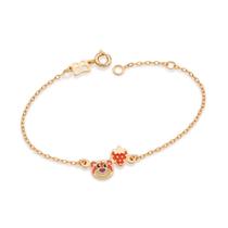 Pulseira lotso e morango banhada COLORIDO 552191 Rommanel Pulseira lotso e morango banhada COLORIDO 552191 Rommanel
