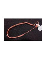 Pulseira macramê com pedras.