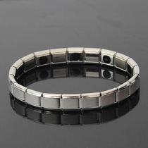 Pulseira Magnética Aço Inox Elegância com Saúde Bio Pulseira Magnética Aço Inox Elegância com Saúde Bio