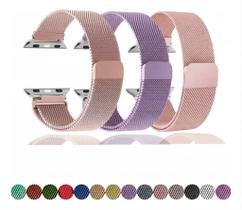 Pulseira Magnética Aço Inoxidável Compatível com Apple Watch S10 S11 - Genérica Pulseira Magnética Aço Inoxidável Compatível com Apple Watch S10 S11 - Genérica