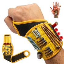 Pulseira magnética BINYATOOLS com ímãs super fortes Pulseira magnética BINYATOOLS com ímãs super fortes