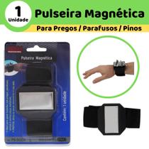 Pulseira Magnética Bracelete Imã Imantada Para Pequeno Objetos Metais - PS-5004