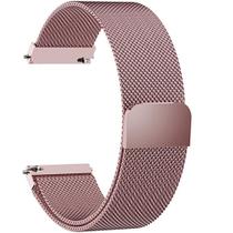 Pulseira Magnética Compatível Mondaine Rose Pink 22mm