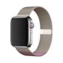 Pulseira Magnética De 46mm 44mm 40mm 45mm 41mm 42mm Para Apple Watch Series 1 2 3 4 5 6 7 8 9 SE