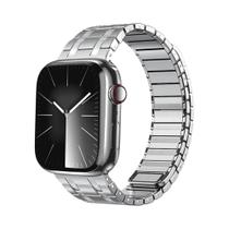 Pulseira Magnética De Aço Inoxidável De Titânio Para Apple Watch Series 10 9 8 7 6 5 4 Se Ultra 2