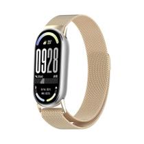 Pulseira Magnética De Aço Inoxidável Para Xiaomi Mi Band 10 NFC Acessório De Relógio Correa