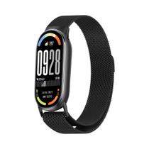 Pulseira Magnética De Aço Inoxidável Para Xiaomi Mi Band 10 NFC Acessório De Relógio Correa