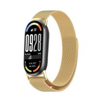 Pulseira Magnética De Aço Inoxidável Para Xiaomi Mi Band 10 NFC - Acessório De Relógio