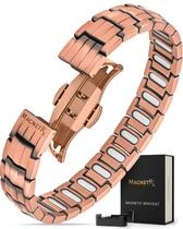 Pulseira magnética de cobre MagnetrX EllipseMax 5X Strength
