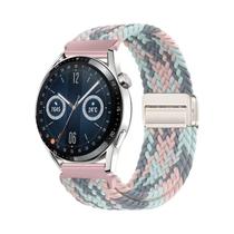 Pulseira Magnética De Nylon De 20mm 22mm Para Samsung Galaxy Watch 7/6/Classic/5/4/3 Huawei Watch