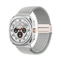 Pulseira Magnética De Nylon De 47mm Para Acessórios Do Samsung Galaxy Watch Ultra