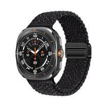 Pulseira Magnética De Nylon De 47mm Para Acessórios Do Samsung Galaxy Watch Ultra