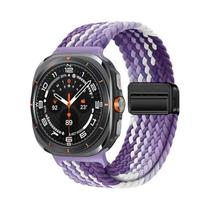 Pulseira Magnética De Nylon De 47mm Para Acessórios Do Samsung Galaxy Watch Ultra