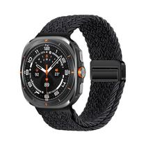 Pulseira Magnética De Nylon De 47mm Para Acessórios Do Samsung Galaxy Watch Ultra