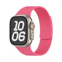 Pulseira Magnética De Silicone De 45mm 44mm 40mm 46mm 41mm 42mm 38mm Para Apple Watch Series 10 9 8