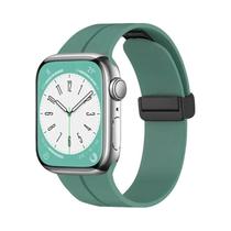 Pulseira Magnética de Silicone para Apple Watch (44mm, 45mm, 49mm) - Series 7, 8, SE, 6, 5, 3