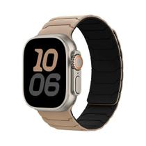 Pulseira Magnética De Silicone Para Apple Watch De 45mm, 41mm, 38mm Para Série 11, 42/46mm, 10 SE3,