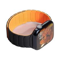 Pulseira Magnética De Silicone Para Apple Watch, Tamanhos 49, 45mm, 44, 46mm, 42, 40mm, Compatível - others