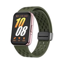 Pulseira Magnética de Silicone para Samsung Galaxy Fit 3 - Substituição Esportiva
