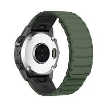 Pulseira Magnética De Silicone QuickFit De 26mm 22mm Para Relógio Garmin Fenix 7 6 5 4 3 Descent G2 Pulseira Magnética De Silicone QuickFit De 26mm 22mm Para Relógio Garmin Fenix 7 6 5 4 3 Descent G2