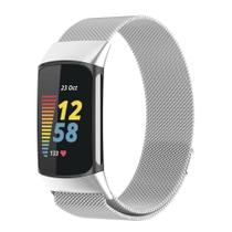 Pulseira Magnetica Milanese compativel com Fitbit Charge 5