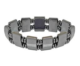 Pulseira Magnetica Pedra Magnetita Imantada Bracelete Pulseira Magnetica Pedra Magnetita Imantada Bracelete