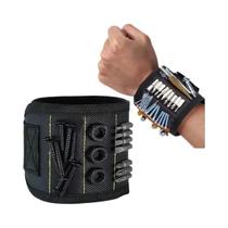 Pulseira Magnética Poderosa Para Pegar Pregos, Kit De Acessórios Portátil Para Ferramentas