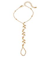 Pulseira MakeMechic Starfish Gold, corrente de mão feminina