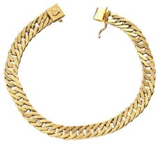 Pulseira Malha Grume Clássica Em ouro 18K0,750 Pulseira Malha Grume Clássica Em ouro 18K0,750