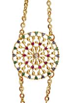 Pulseira mandala ouro 18k amarelo zirconio coloridos. ROSANGELA LIMA JOIAS Pulseira mandala ouro 18k amarelo zirconio coloridos. ROSANGELA LIMA JOIAS