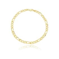 Pulseira Masculina 3x1 - 6 mm - Banhada em ouro 18k