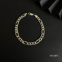 Pulseira Masculina 3X1 de Prata 925 - 5mm Pulseira Masculina 3X1 de Prata 925 - 5mm