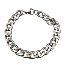 Pulseira Masculina Bracelete Grossa Largura 10mm De Aço Inox Resistente Pulseira Masculina Bracelete Grossa Largura 10mm De Aço Inox Resistente