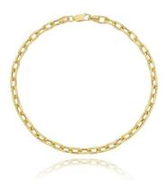 Pulseira Masculina Cadeado Fecho Mosquetão Ouro 18k 750 Pulseira Masculina Cadeado Fecho Mosquetão Ouro 18k 750