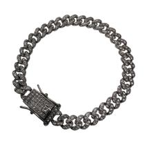 Pulseira Masculina Cravejada Cuban Ice D02