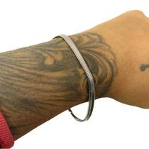 Pulseira Masculina De Aço Inoxidavel Elo Serpente Cobra Pulseira Masculina De Aço Inoxidavel Elo Serpente Cobra