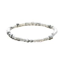 Pulseira Masculina De Contas De 4mm Olho De Tigre Natural Obsidiana Estilo Simples Acessório Para