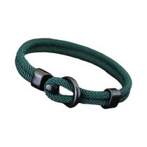 Pulseira Masculina de Paracord Dupla Camada - Ideal para Acampamento e Sobrevivência