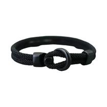 Pulseira Masculina de Paracord Dupla Camada - Ideal para Acampamento e Sobrevivência