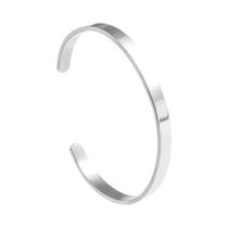 Pulseira Masculina Elegante Geométrica Oval - Retrô, Aberto, Presente de Festa