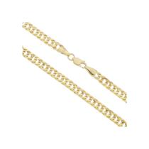 Pulseira Masculina Elo Duplo Grossa Ouro 18k 750