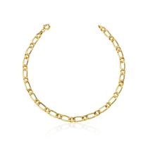 Pulseira Masculina em Ouro 18K Fígaro