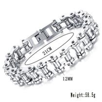 Pulseira Masculina Estilo Correia Bike Bicicleta