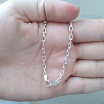 Pulseira Masculina Fina Cadeado