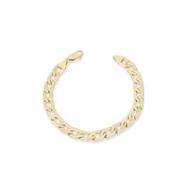 Pulseira Masculina Folheada Ouro Grossa Rommanel C/ Garantia Pulseira Masculina Folheada Ouro Grossa Rommanel C/ Garantia