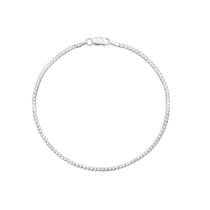 Pulseira Masculina Grumet 2.8 mm em Prata 925