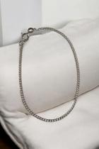 Pulseira Masculina Grumet 2MM 19cm Em Prata 925 Pulseira Masculina Grumet 2MM 19cm Em Prata 925