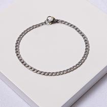 Pulseira Masculina Infantil Aço Inox Grumet